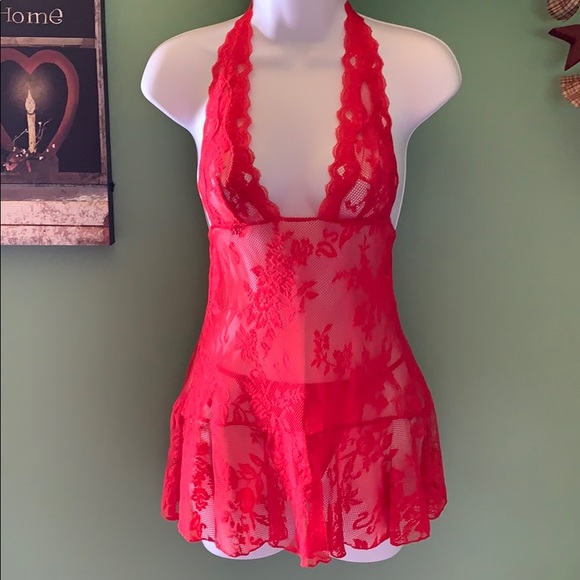 Victoria's Secret Other - VICTORIA’S SECRET Halter Chemise (NWOT)